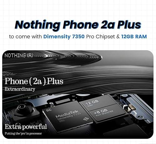 Nothing Phone (2a) Plus (Black, 8GB RAM, 256GB Storage) | Up to 16GB RAM Used - Image 15