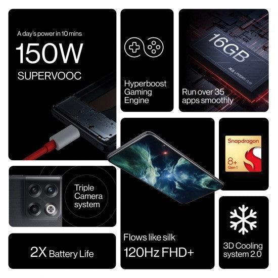 OnePlus 10T 5G (Moonstone Black, 8GB RAM, 128GB Storage) Refurbished - Image 6