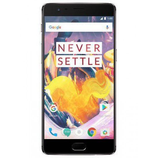 OnePlus 3T (Gunmetal 128 GB, 6 GB) Refurbished