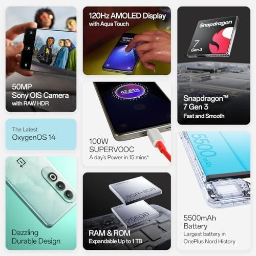 Oneplus Nord CE4 (Dark Chrome, 8GB RAM, 256GB Storage) Preowned - Image 7