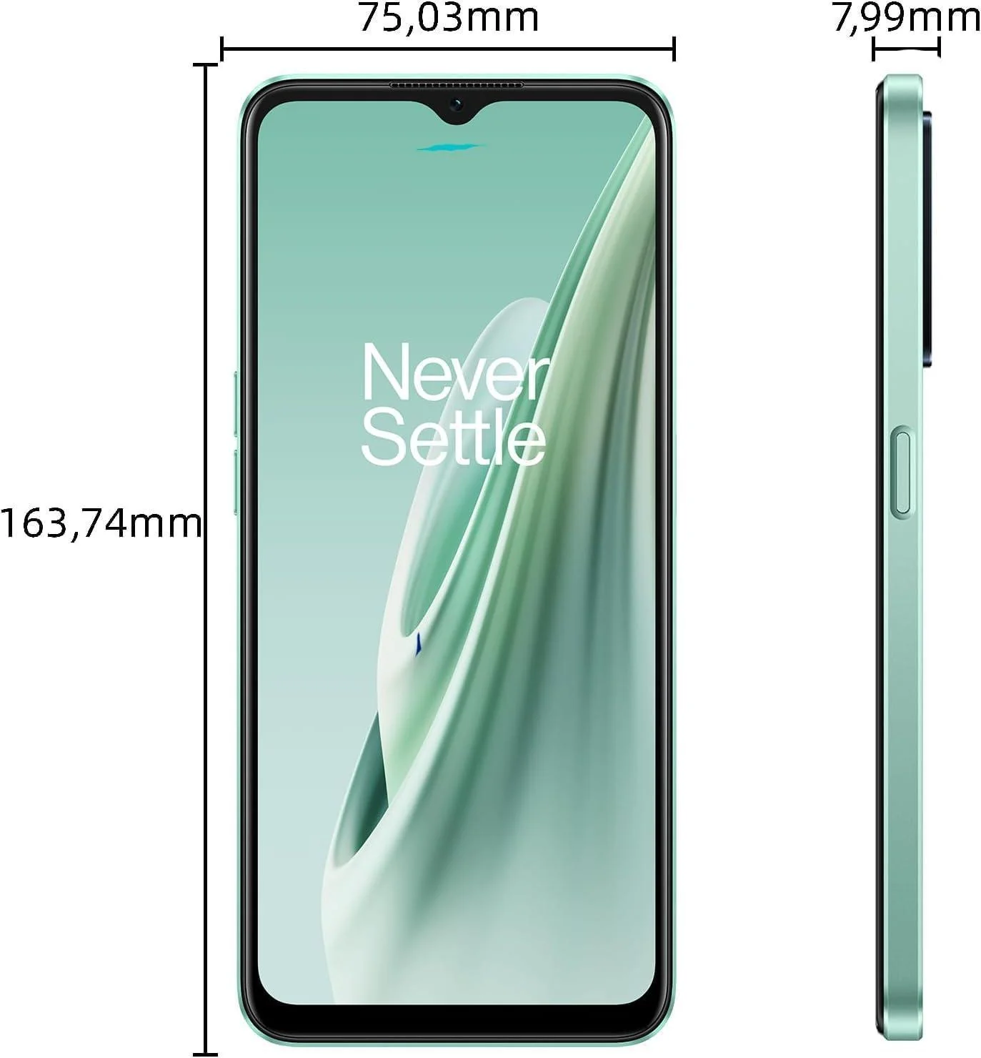Oneplus Nord N20 SE Smartphone (Jade Wave, 4GB RAM+ 128GB Storage) Used - Image 4