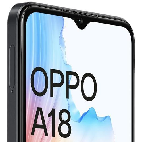 OPPO A18 (Glowing Black, 4GB RAM, 64GB Storage) Refurbished - Image 3