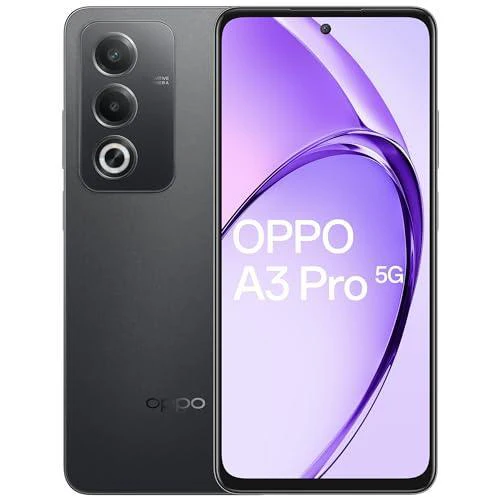 OPPO A3 Pro 5G (Starry Black, 8GB RAM, 128GB Storage) Refurbished