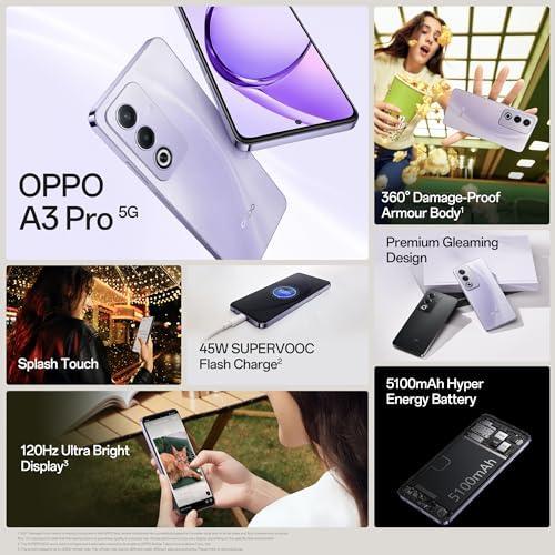 OPPO A3 Pro 5G (Starry Black, 8GB RAM, 128GB Storage) Refurbished - Image 7