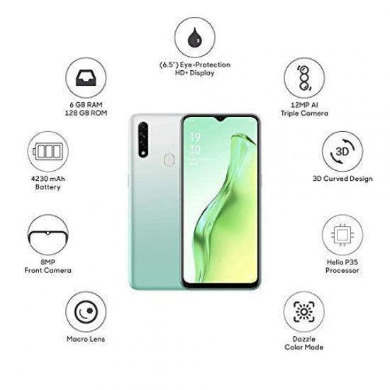 Oppo A31 (Fantasy White, 6GB RAM, 128GB Storage) Refurbished - Image 4