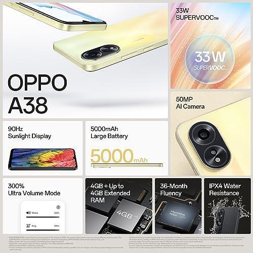 OPPO A38 (Glowing Black, 4GB RAM, 128GB Storage) Preowned - Image 4