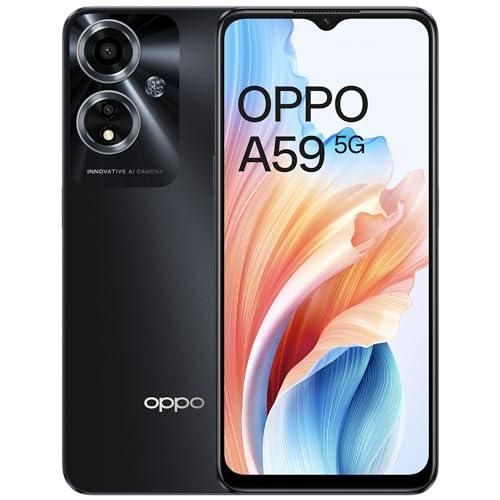 OPPO A59 5G (Starry Black, 4GB RAM, 128GB Storage) | 5000 mAh Battery Refurbished