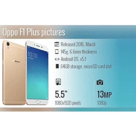 OPPO F1 Plus (Gold, 64 GB, 4 GB RAM) Preowned - Image 5