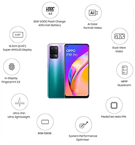 OPPO F19 Pro (Fantasy Purple, 8GB RAM, 128GB Storage) - Preowned - Image 6