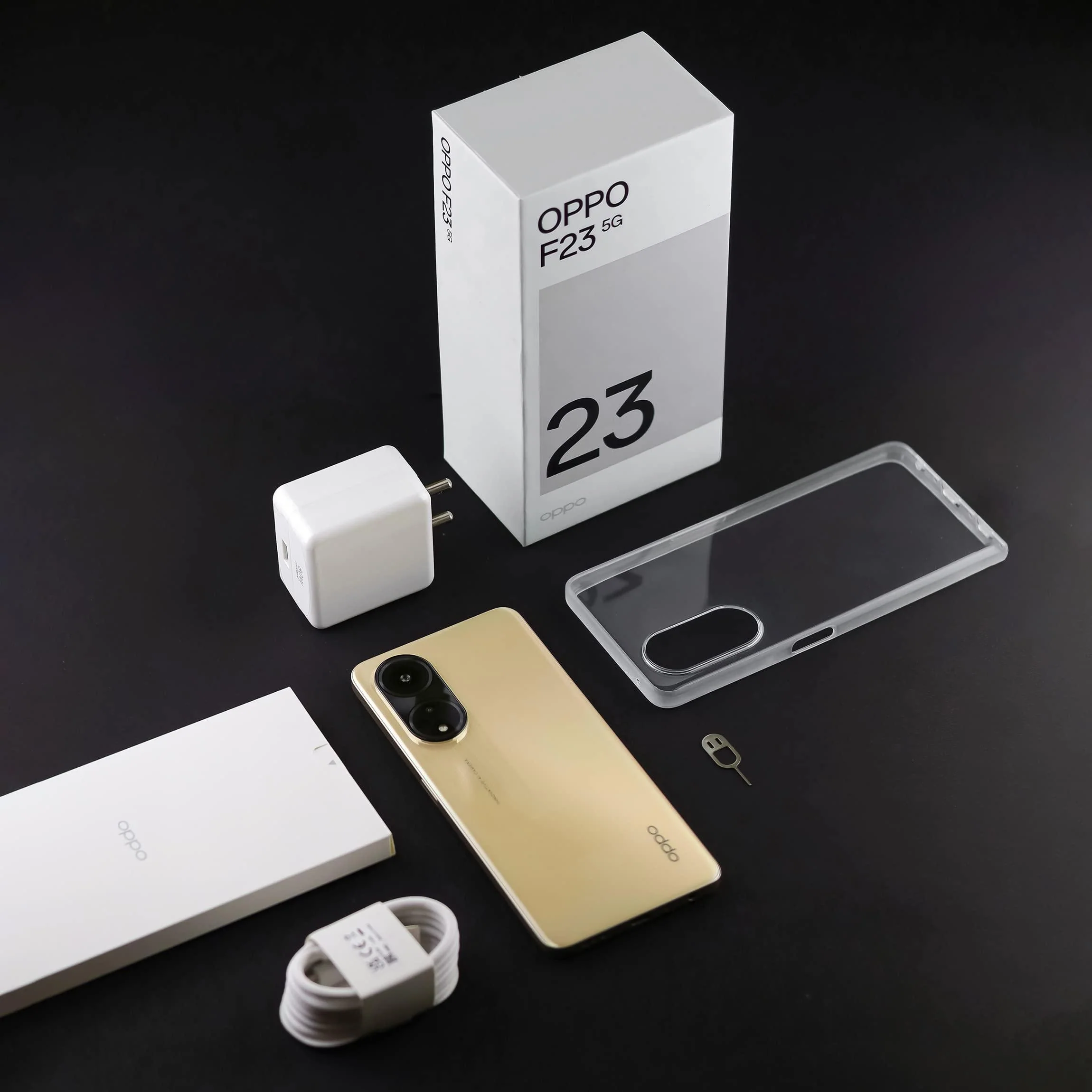 OPPO F23 5G (Bold Gold, 8GB RAM, 256GB Storage) | 5000 mAh Refurbished - Image 2