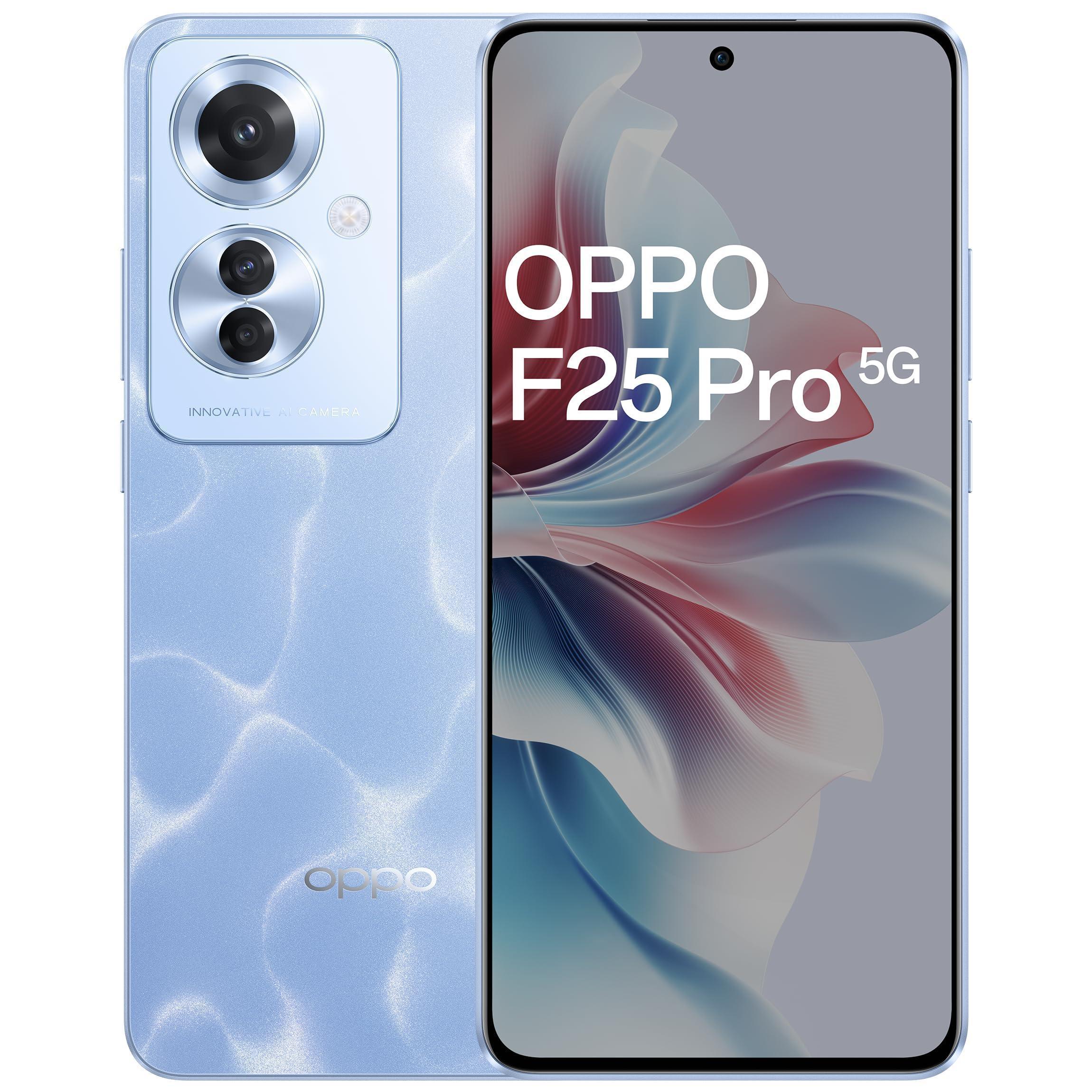 Oppo F25 Pro 5G (Ocean Blue, 8GB RAM, 128GB Storage) with No Cost EMI/Additional Exchange Offers
