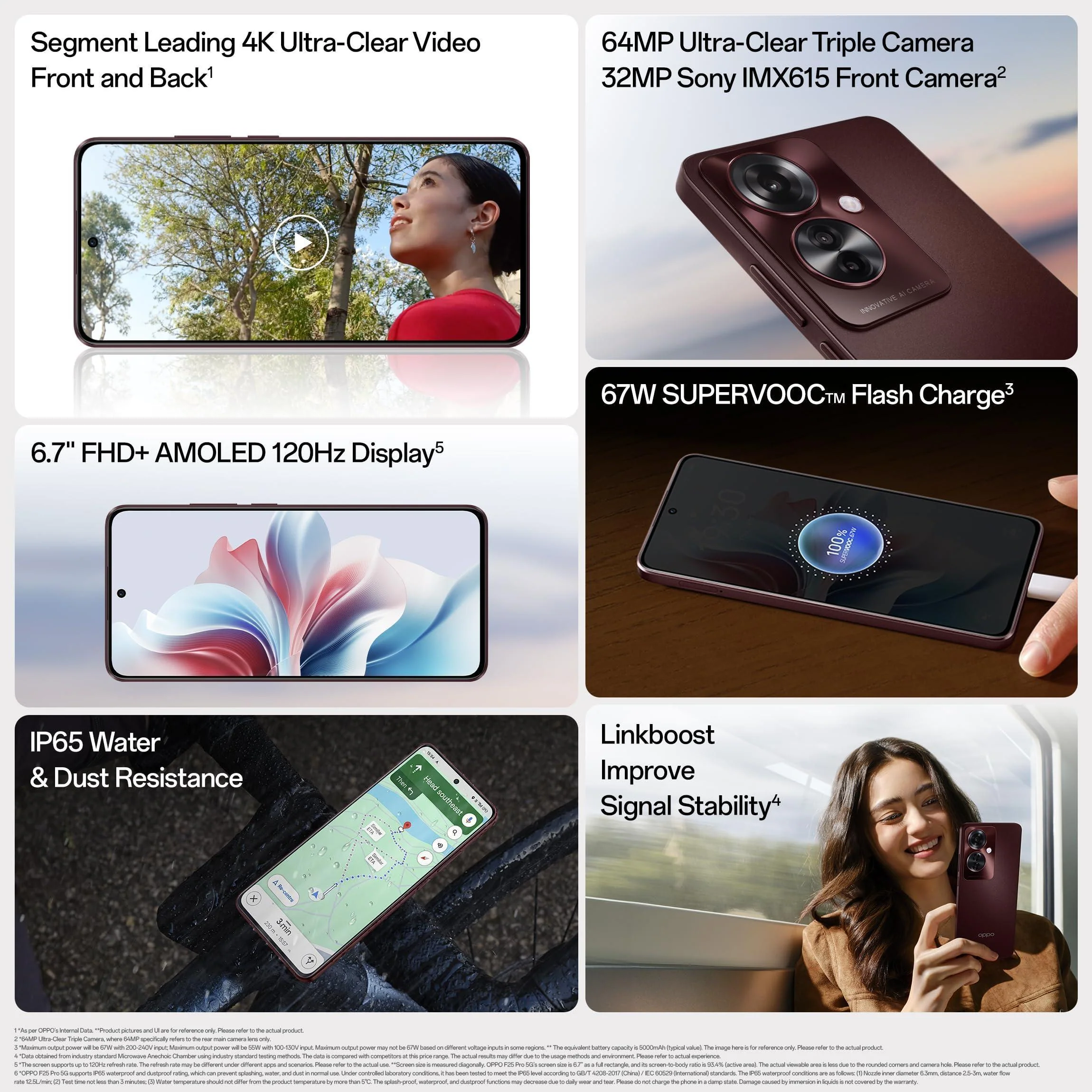 Oppo F25 Pro 5G (Ocean Blue, 8GB RAM, 128GB Storage) with No Cost EMI/Additional Exchange Offers - Image 6