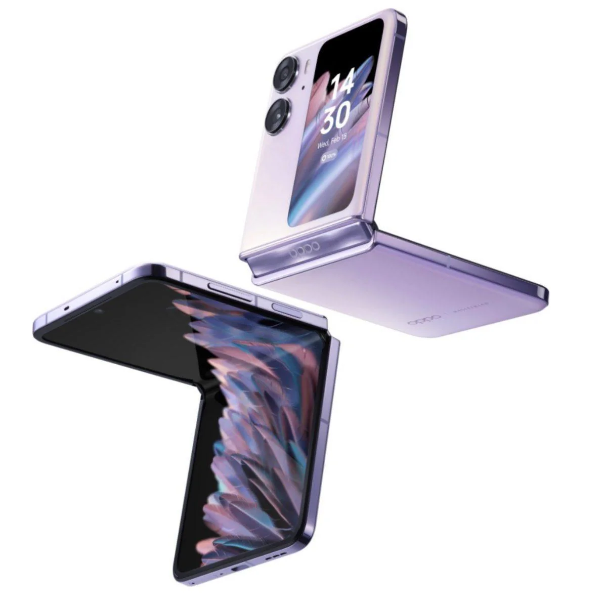 Oppo Find N2 Flip (Moonlit Purple, 256 GB,8 GB RAM) (Refurbished) – "Renewed Excellence"