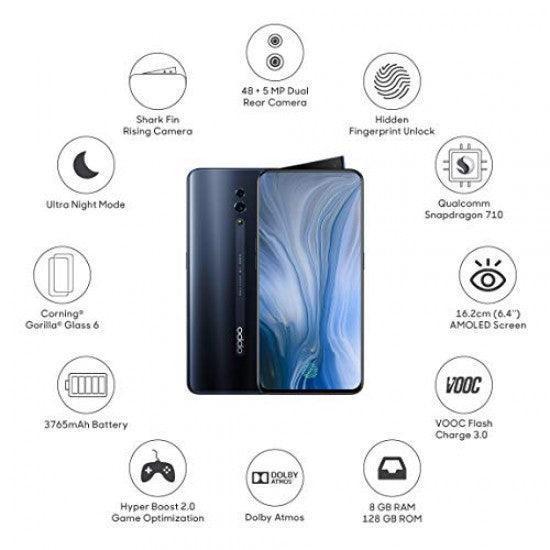 OPPO Reno (Jet Black, 8GB RAM, 128 GB Storage) - Image 4