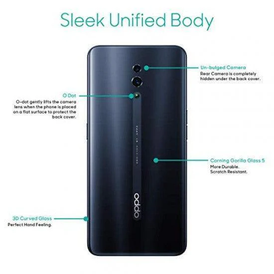 OPPO Reno (Jet Black, 8GB RAM, 128 GB Storage) - Image 5