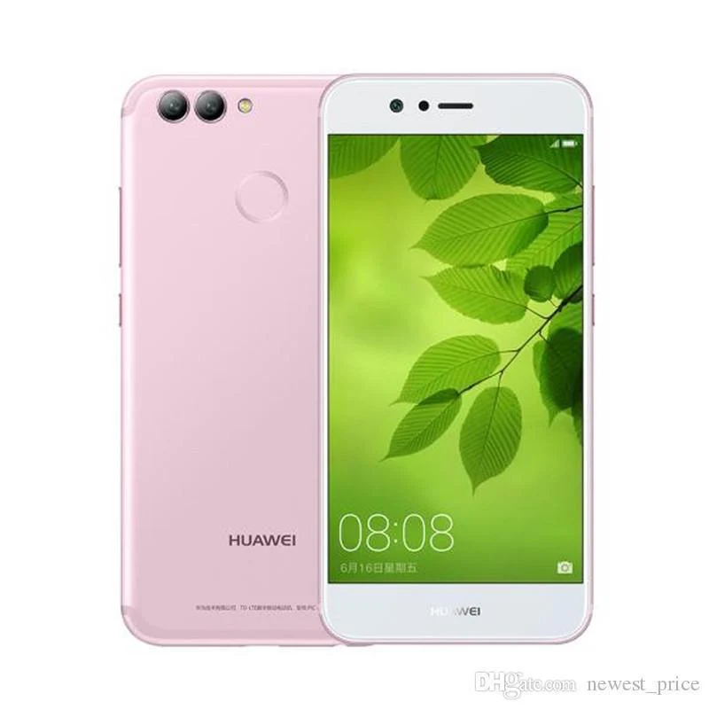 Original Huawei Nova 2 4G LTE Cell Phone Kirin 659 Octa Core 4GB RAM 64GB ROM Android 5.0 inch 20.0MP Fingerprint ID Smart Mobile Phone Refurbished