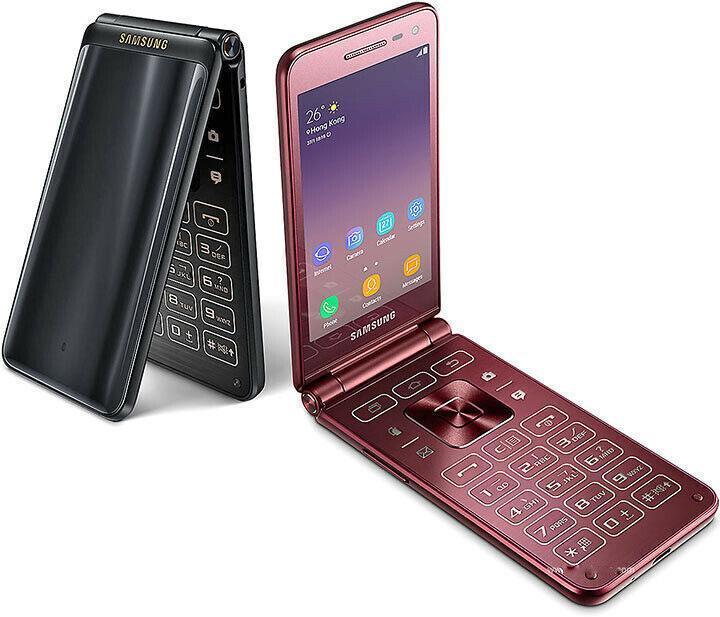 Original Samsung Galaxy Folder 2 G1650 Dual SIM 16GB 8.0MP Flip LTE SmartPhone Refurbished - Image 3