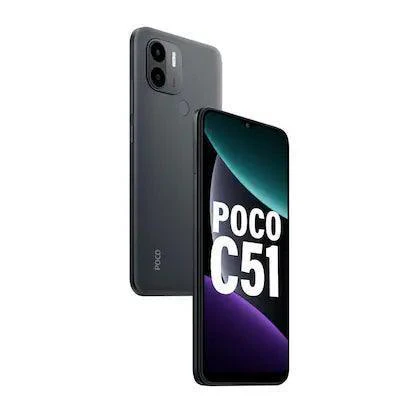 POCO C51 128 GB, 6 GB RAM, Black, Smartphone Refurbished - Image 3