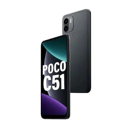 POCO C51 128 GB, 6 GB RAM, Black, Smartphone Refurbished - Image 4