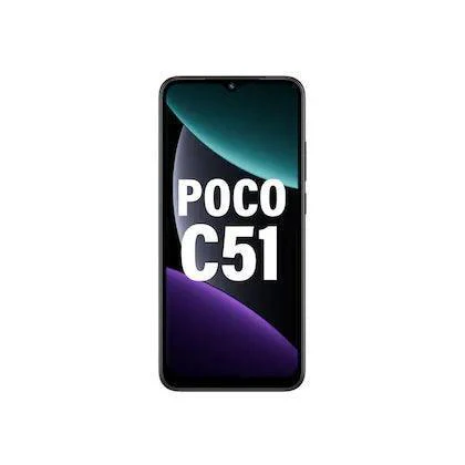 POCO C51 128 GB, 6 GB RAM, Black, Smartphone Refurbished - Image 5