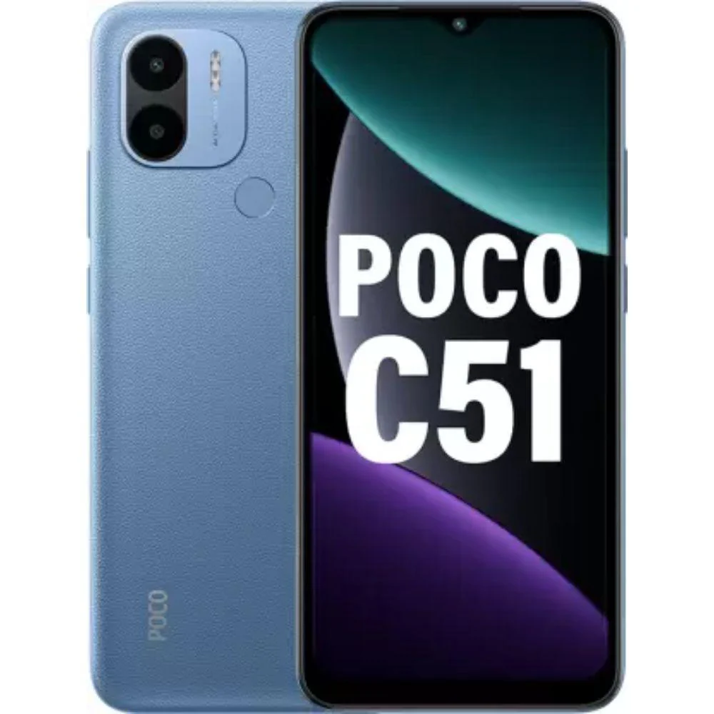 POCO C51 6GB 128GB Power Black smart-phones (Refurbished) - Image 8