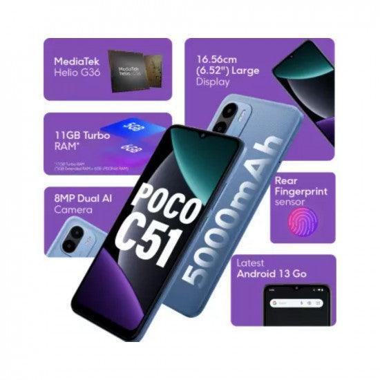 POCO C51 (Royal Blue, 128 GB) (6 GB RAM) Preowned - Image 10