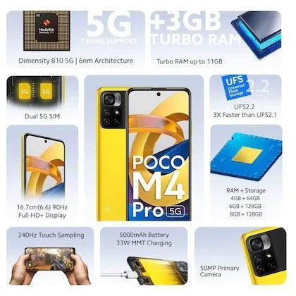 POCO M4 Pro 5G 128 GB, 6 GB RAM Refurbished - Image 4