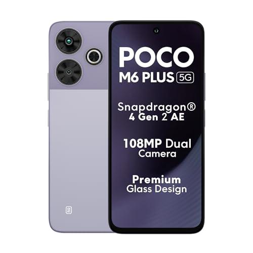 POCO M6 Plus 5G Misty Lavender 8GB RAM 128GB ROM Preowned