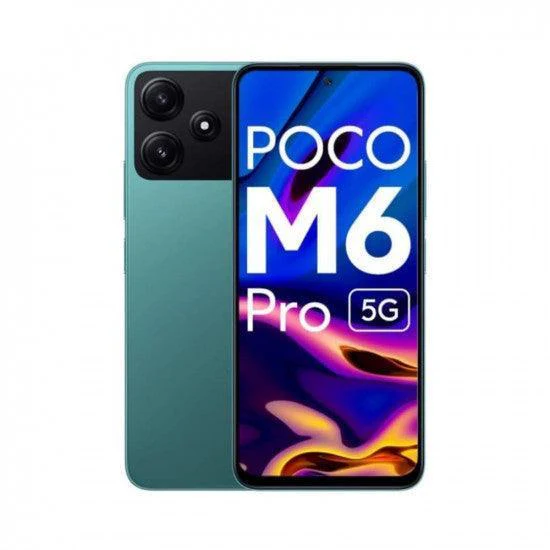 POCO M6 Pro 5G (Forest Green, 128 GB) (4 GB RAM) Used