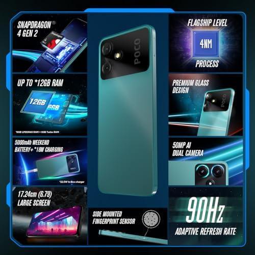 POCO M6 Pro 5G (Power Black, 4GB RAM, 128GB Storage) Refurbished - Image 7
