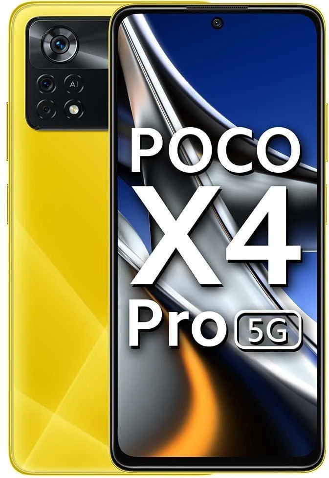 POCO X4 Pro 5G (Yellow, 6GB RAM 128GB Storage) Refurbished