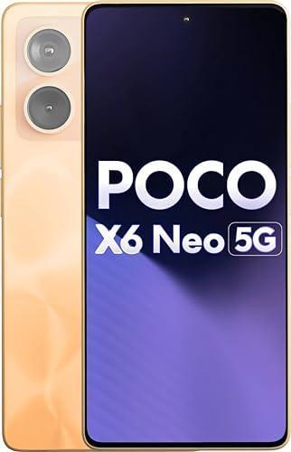 POCO X6 Neo 5G (Martin Orange, 12GB RAM, 256GB Storage) Refurbished