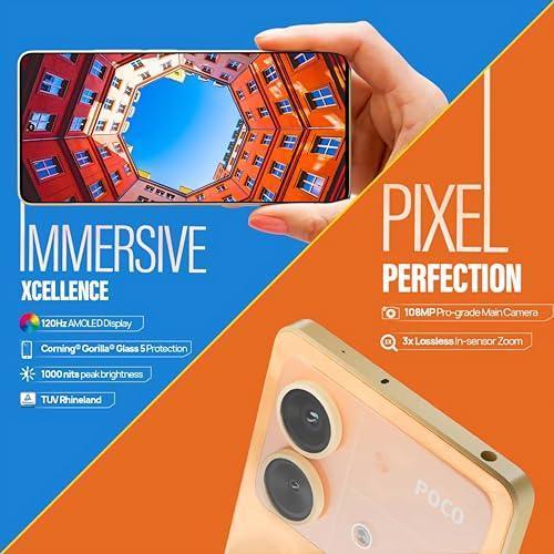 POCO X6 Neo 5G (Martin Orange, 12GB RAM, 256GB Storage) Refurbished - Image 6