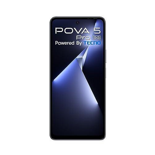 Pova 5 Pro 5G (Dark Illusion, 8GB RAM,128GB Storage)| Segment 1st 68W Ultra Fast Charging | 50MP AI Dual Camera | India's 1st Multi-Colored Backlit ARC Interface | 6.78”FHD+ Dot-in Display - Image 4