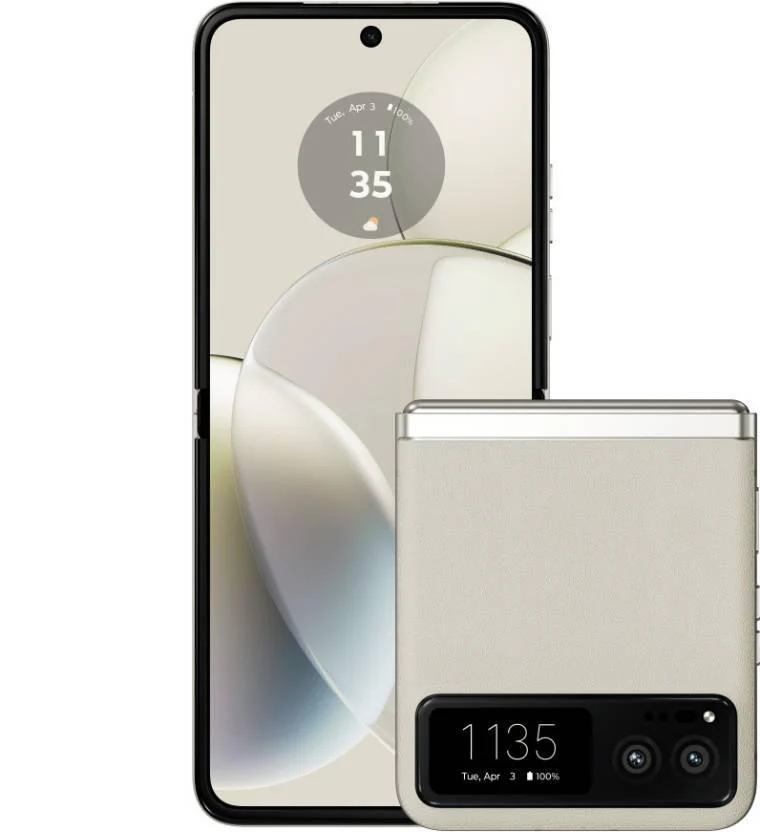 razr 40 (Vanilla Cream, 8GB RAM, 256GB Storage) (Vanilla Cream, 256 GB) (8 GB RAM) Refurbished