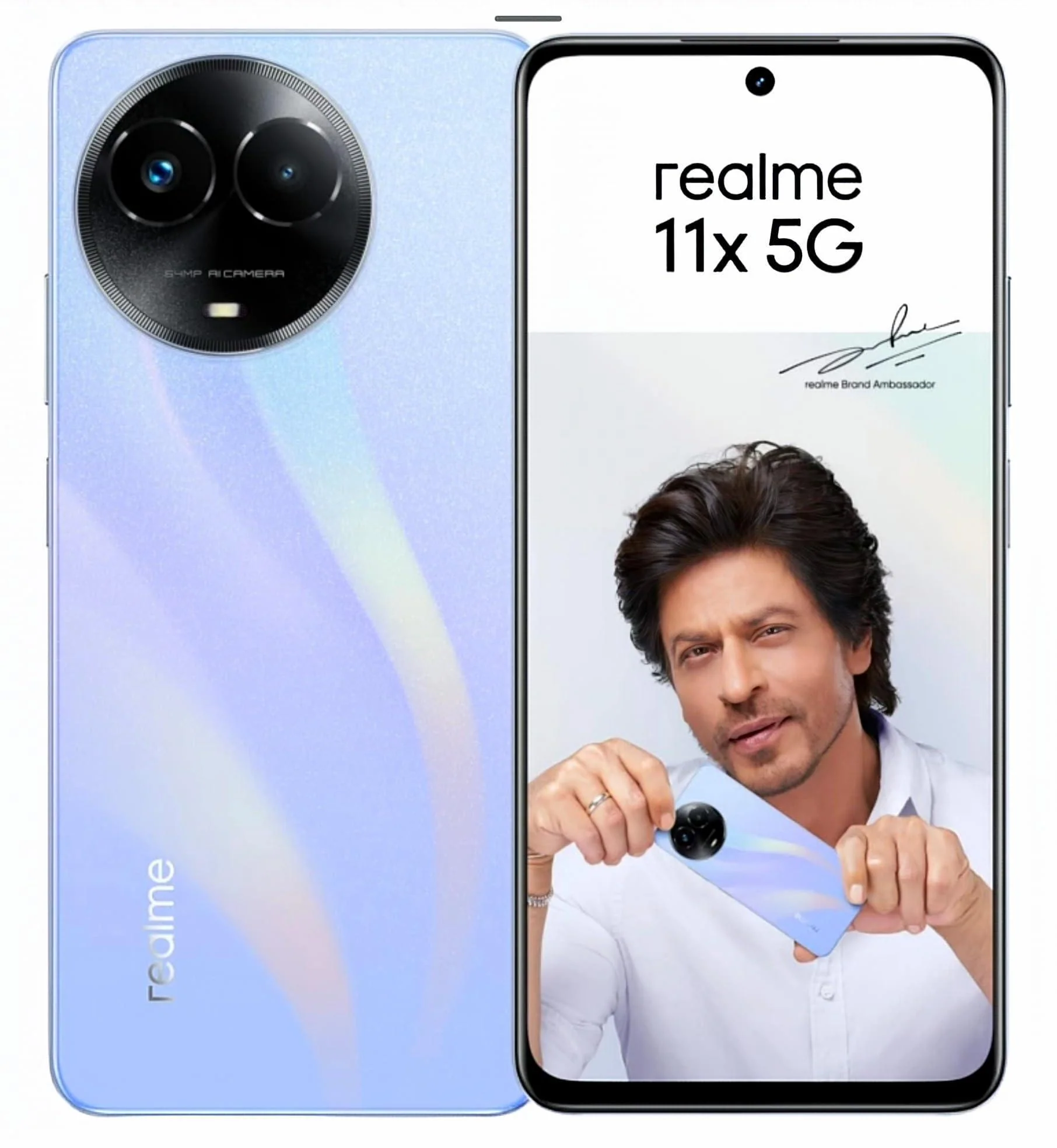 realme 11x 5G (Purple Dawn, 8GB RAM, 128GB Storage)| Upto 2TB Expandable | 6.72" Full HD+ LCD Display | 64MP+ 2MP | 8MP Camera | Dimensity 6100+ Processor Preowned