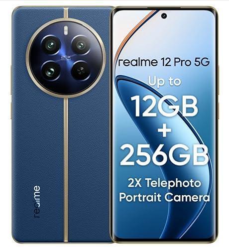 realme 12 Pro 5G (Submarine Blue, 8GB RAM, 128GB Storage) Refurbished