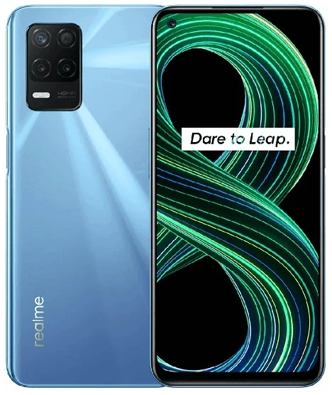 Realme 8 5G (Supersonic Blue, 4GB RAM, 64GB Storage) - Refurbished - Image 2
