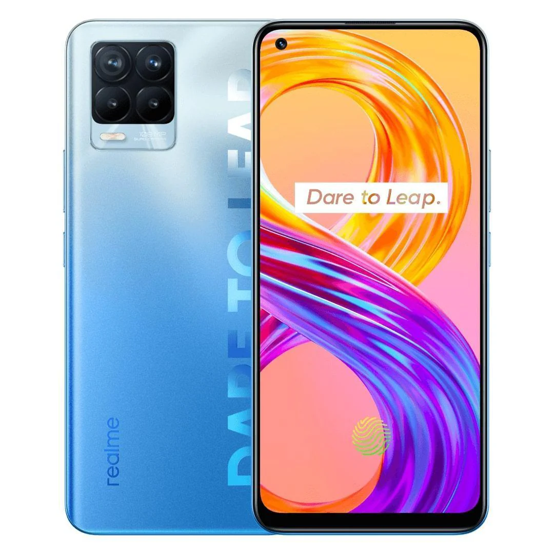 Realme 8 Pro (Infinite Blue, 6GB RAM, 128GB Storage) - Refurbished