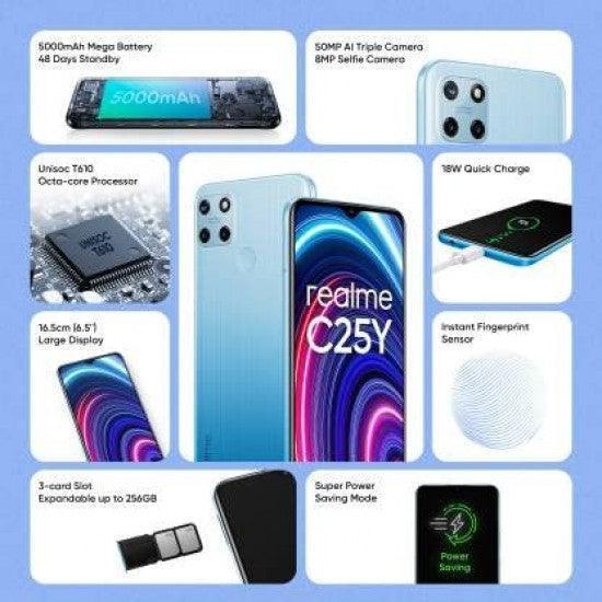 Realme C25Y Blue 128GB, 4GB RAM - Image 2