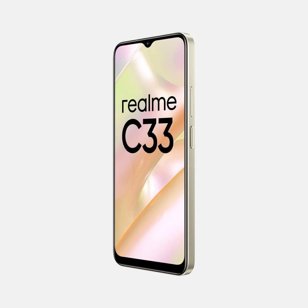 realme C33 2023 (Sandy Gold, 4GB RAM, 128GB Storage) - Image 4