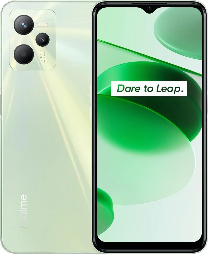 realme C35 (Glowing Green, 4GB RAM, 64GB Storage) Preowned