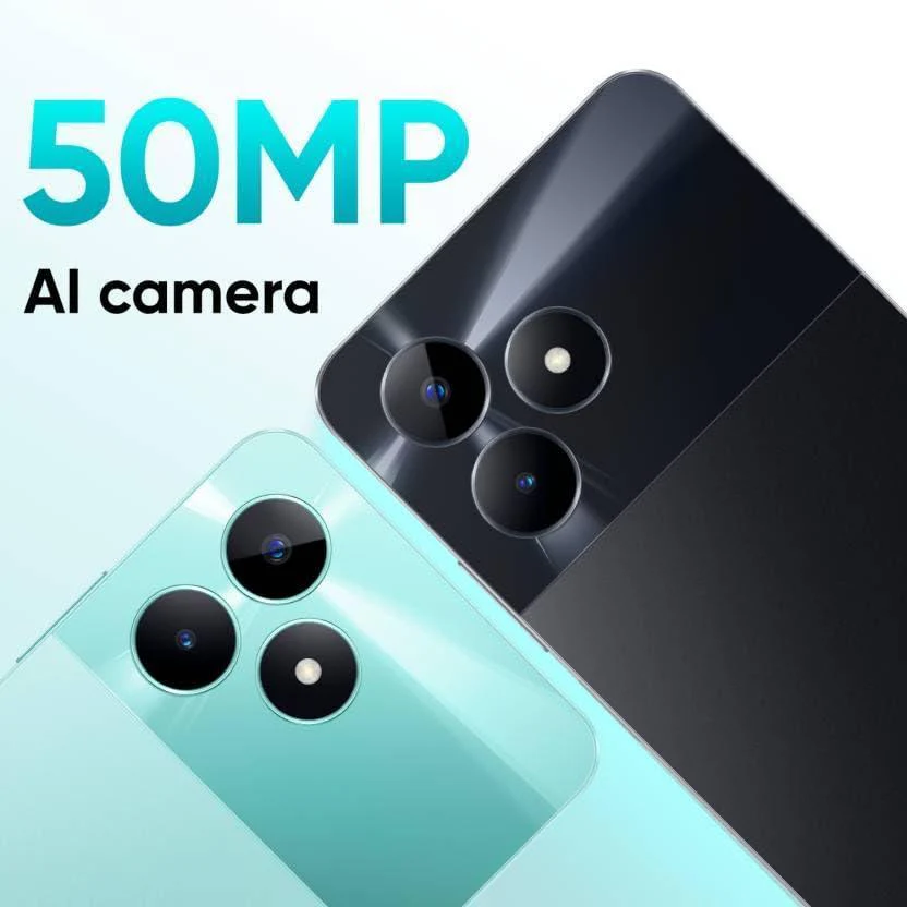 realme C51 (Mint Green, 4GB RAM, 128GB Storage) | Upto 8GB Dynamic RAM Refurbished - Image 7