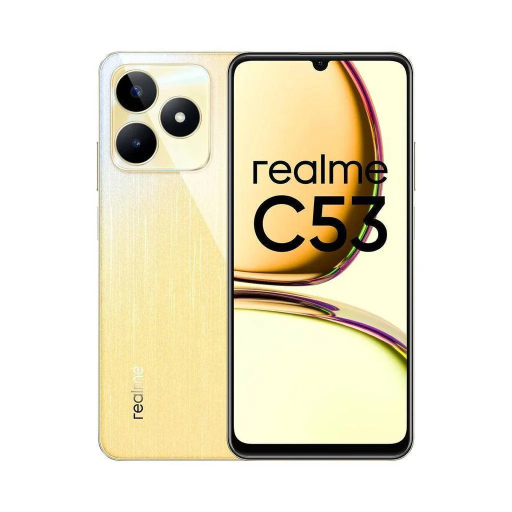 Realme C53 (Champion Gold, 128 GB) (6 GB RAM) - Refurbished