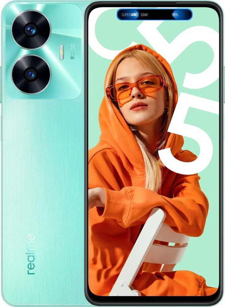 realme C55 (Rainforest) 8GB RAM, 128GB Storage Refurbished