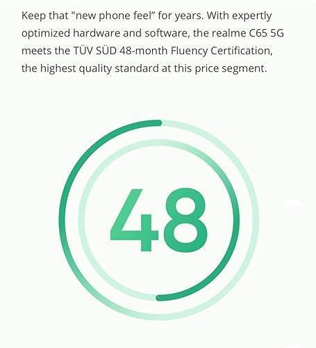 realme C65 5G (Glowing Black, 6GB RAM, 128GB Storage)| Expandable Upto 2TB Preowned - Image 23