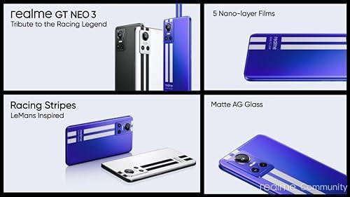 Realme GT Neo 3 (Nitro Blue, 8GB RAM, 128GB Storage) Refurbished - Image 10