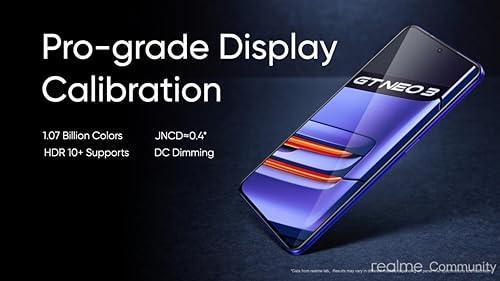 Realme GT Neo 3 (Nitro Blue, 8GB RAM, 128GB Storage) Refurbished - Image 11