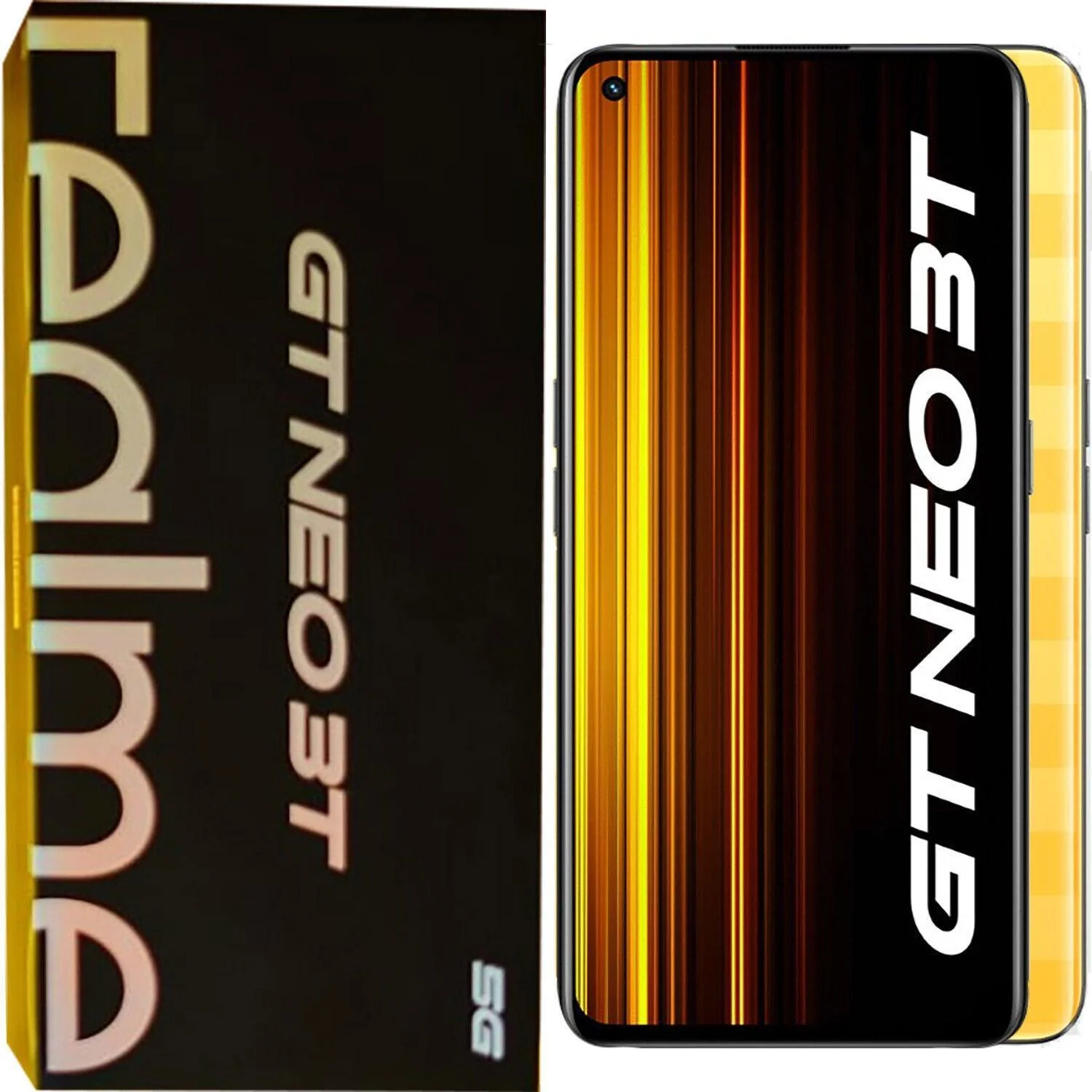 Realme GT Neo 3T 5G Yellow 128GB + 8GB Dual-SIM Refurbished