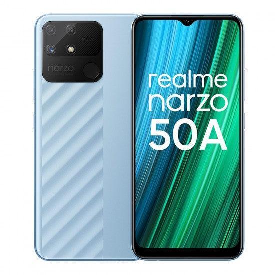 Realme narzo 50A Oxygen Blue 4GB RAM 64GB Storage Used